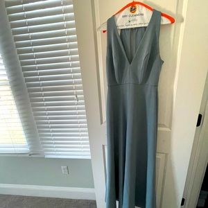 Jenny Yoo size 8 bridesmaid dress Mayan blue